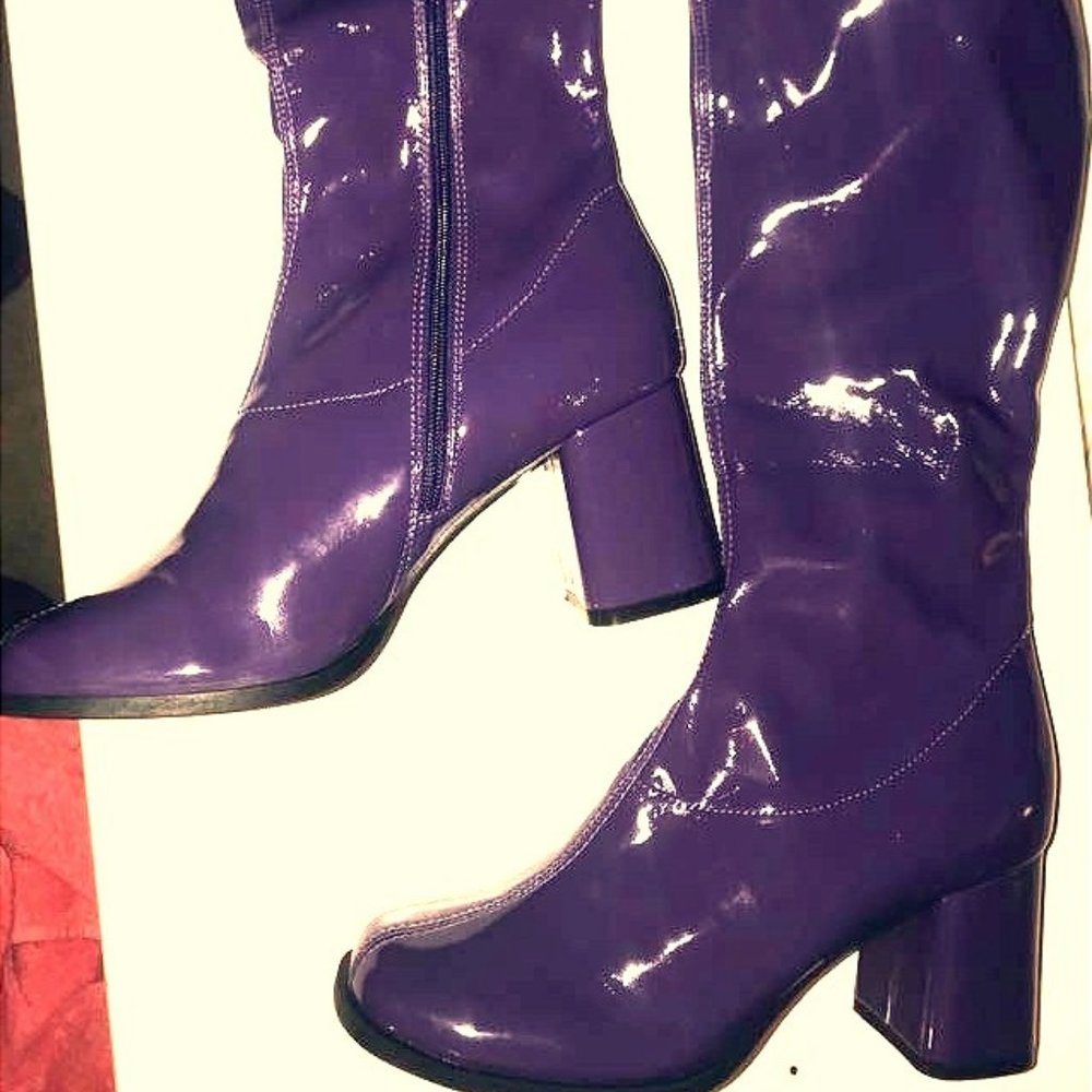 Funtasma Purple GoGo Boots/Brand New